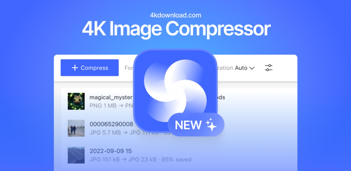 4K Image Compressor